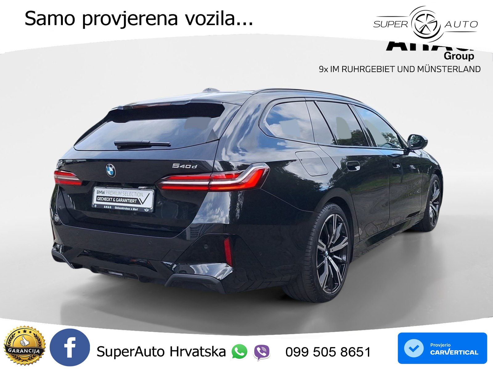 BMW 540d Touring (303 KS) xDrive Steptronic LED+GR SJED+ACC