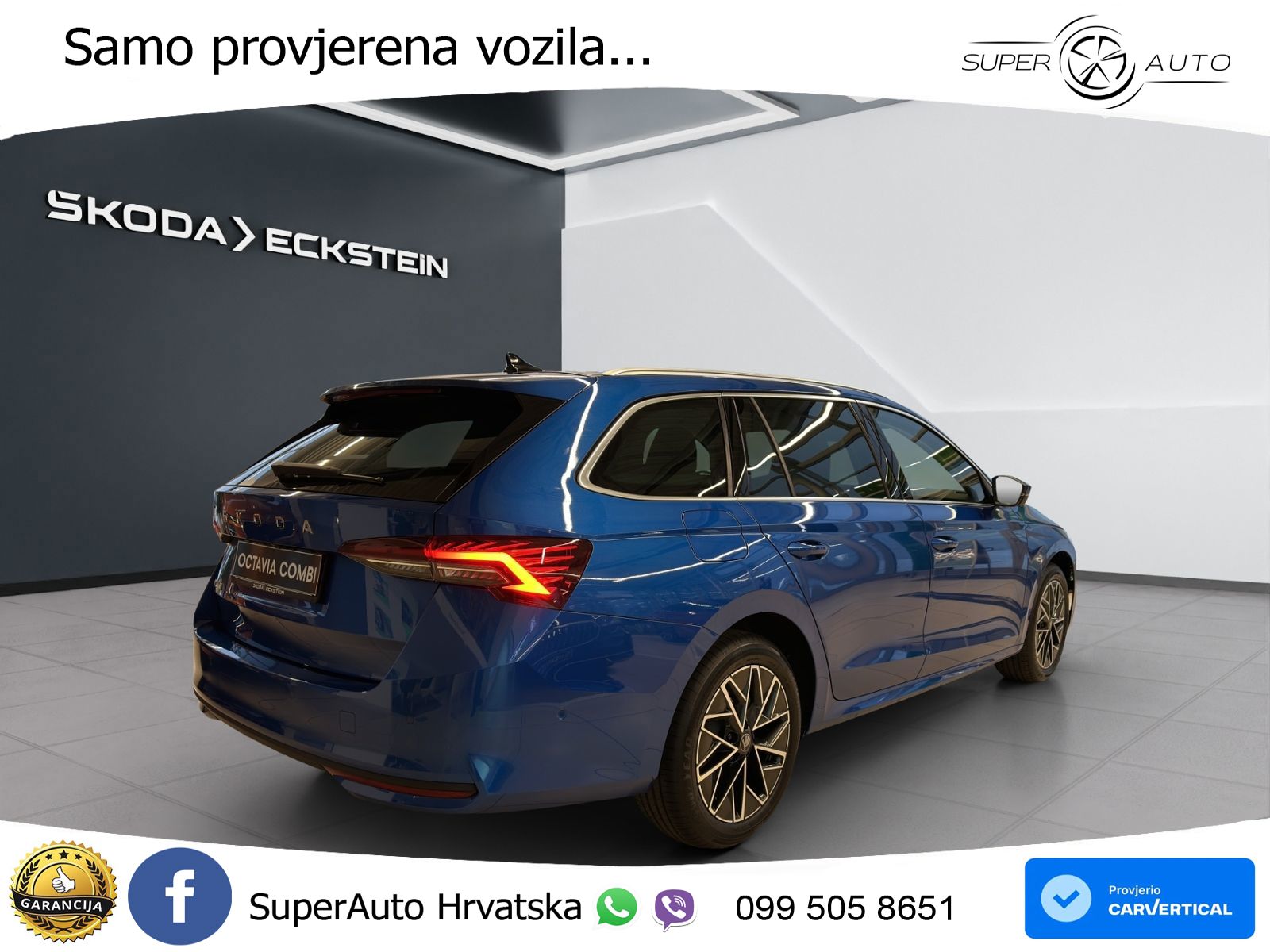 Škoda Octavia Combi 2.0 TDI (150 KS) DSG LED+GR SJED+ACC
