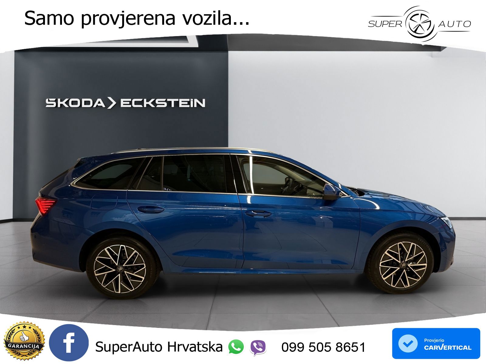Škoda Octavia Combi 2.0 TDI (150 KS) DSG LED+GR SJED+ACC