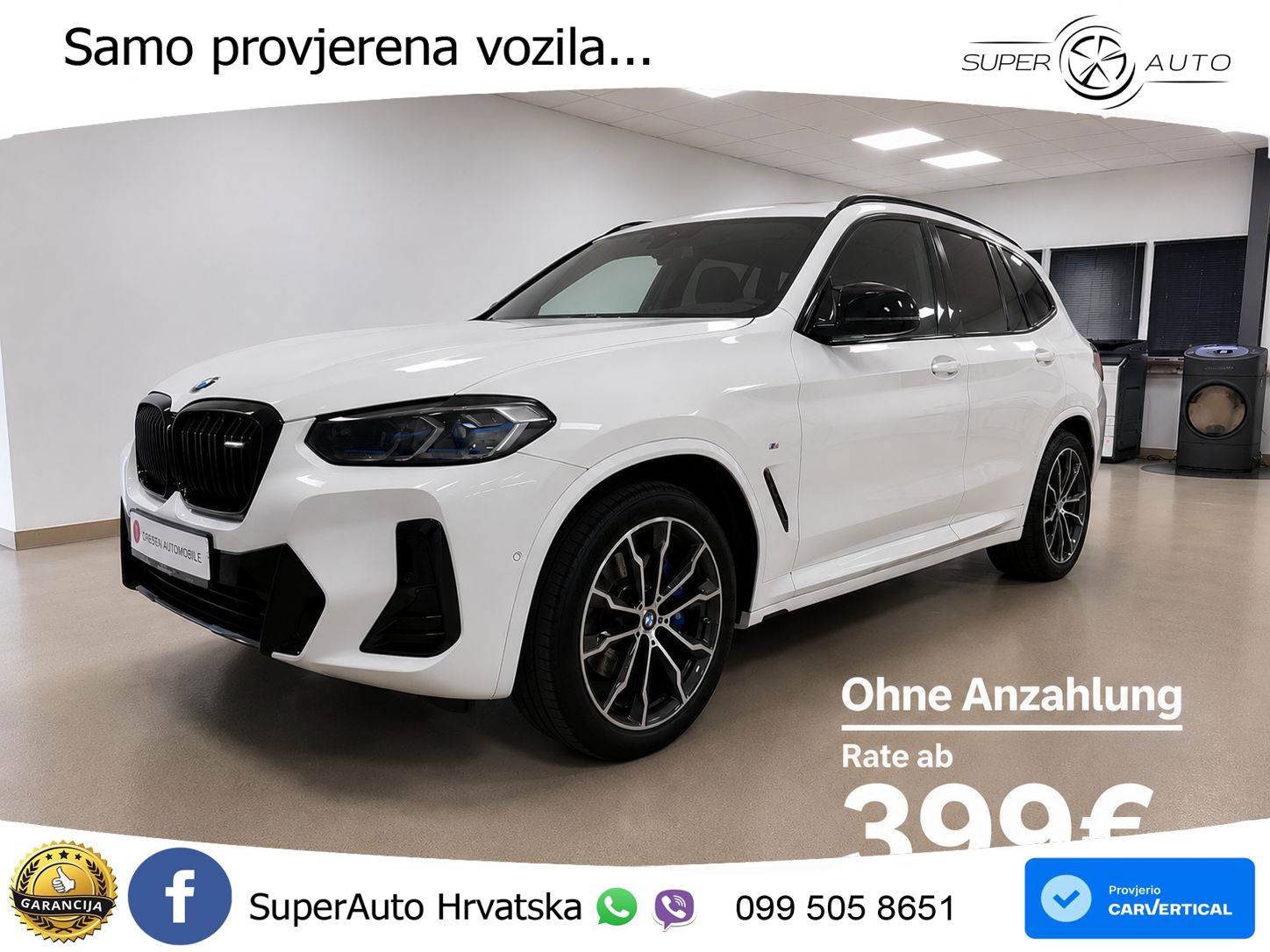 BMW X3 M40d xDrive Steptronic LED+GR SJED+ACC