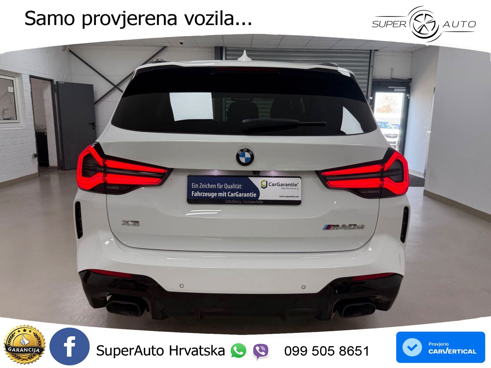 BMW X3 M40d xDrive Steptronic LED+GR SJED+ACC