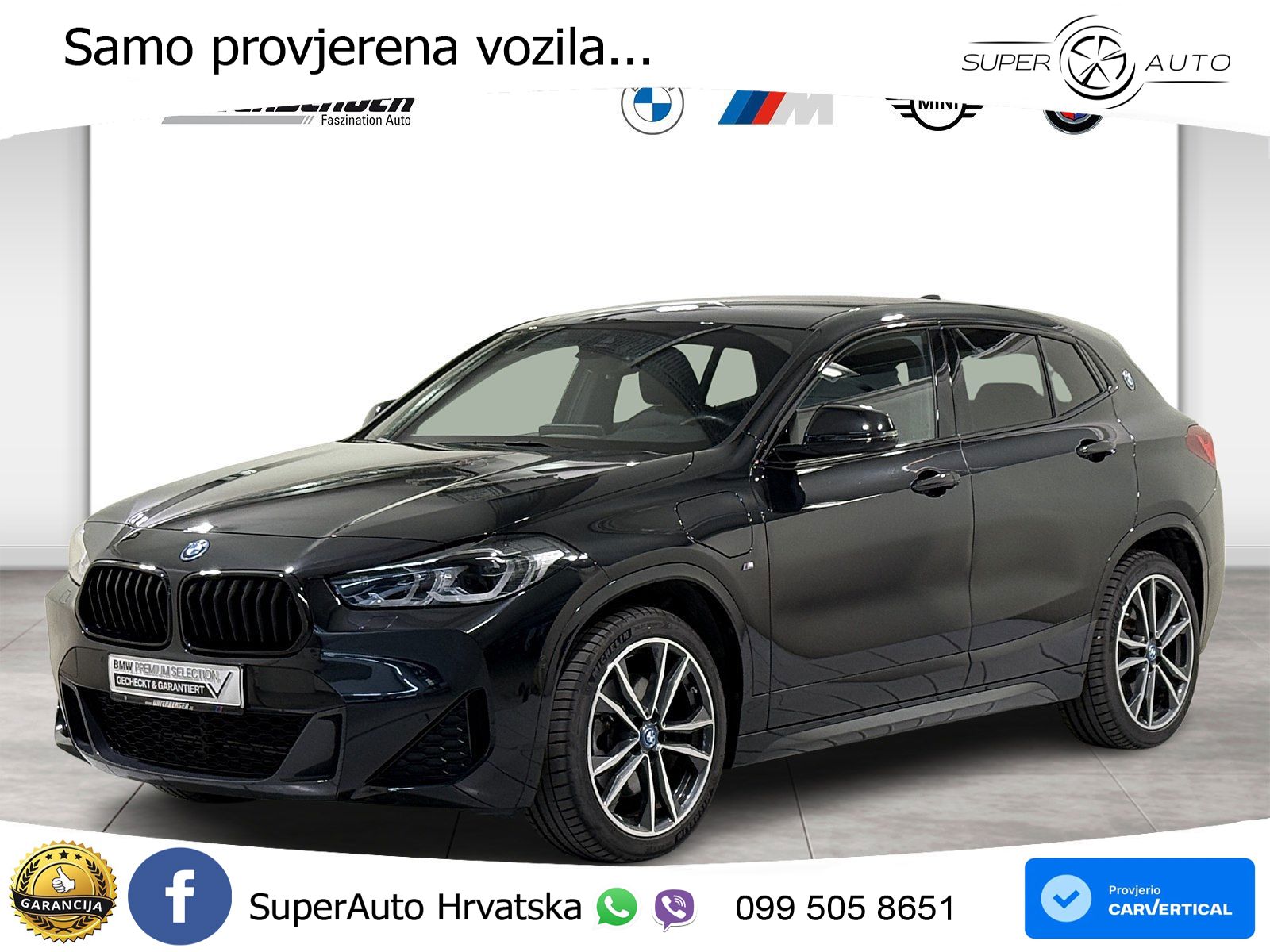 BMW X2 xDrive25e Steptronic M Sport LED+GR SJED+ACC