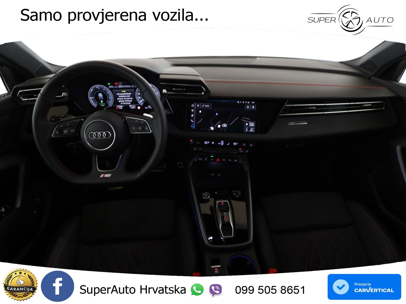 Audi A3 45 TFSIe (272 KS) S tronic S line MATRIX+GR SJED+KAM