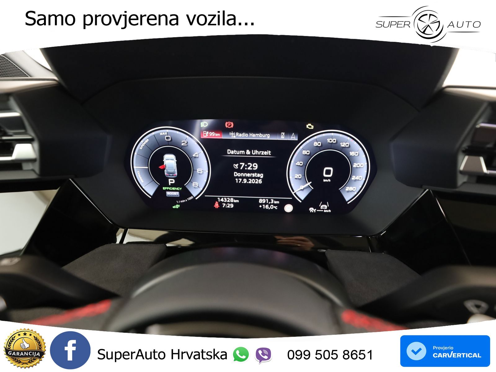 Audi A3 45 TFSIe (272 KS) S tronic S line MATRIX+GR SJED+KAM