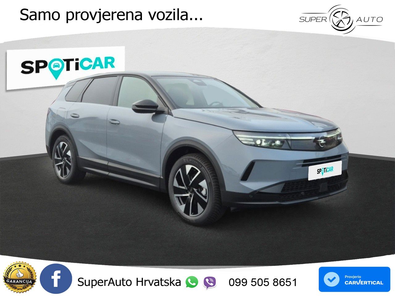 Opel Grandland 1.2 Turbo (145 KS) Hybrid eDCT GS LED+GR SJED+ACC