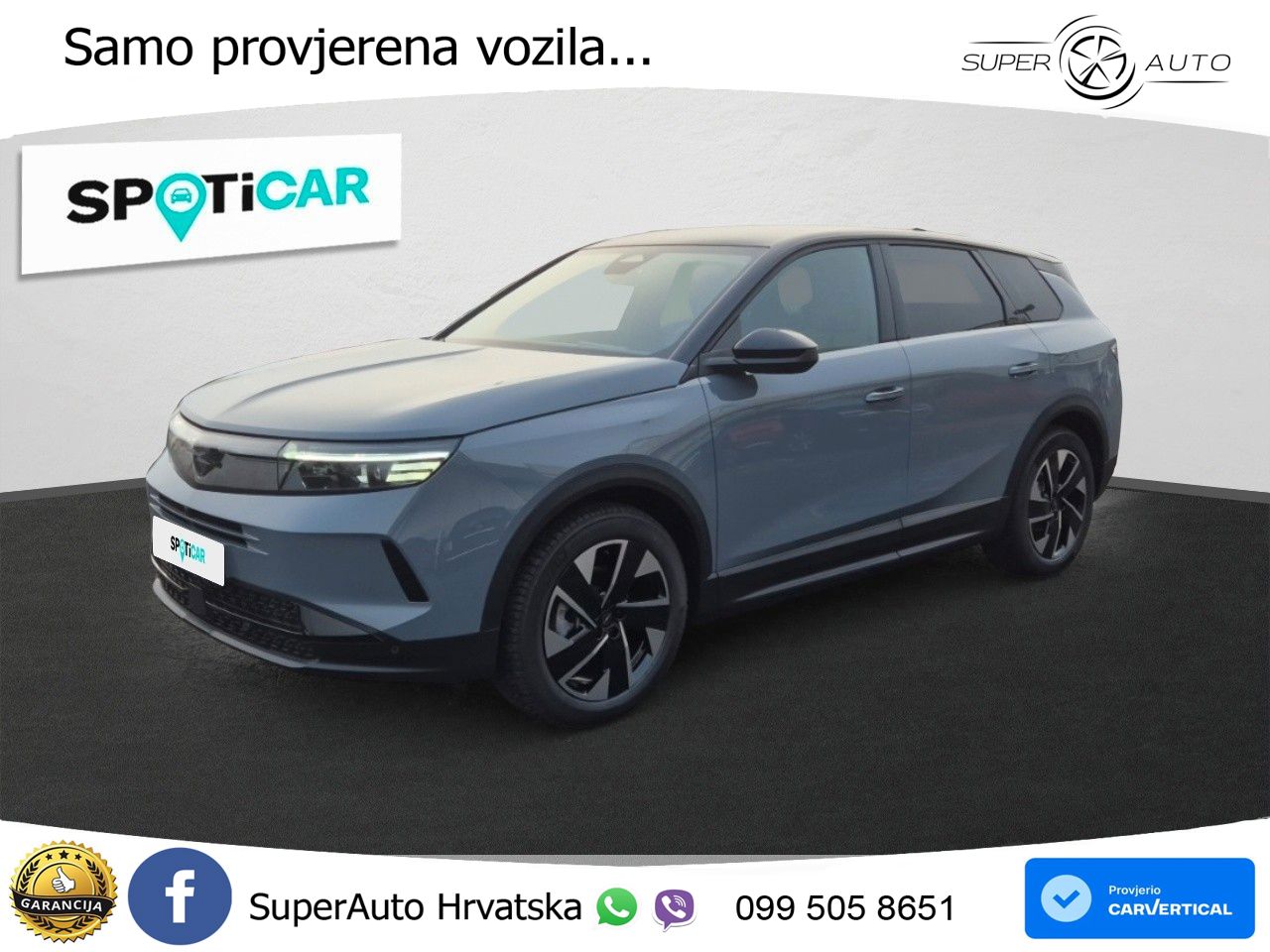 Opel Grandland 1.2 Turbo (145 KS) Hybrid eDCT GS LED+GR SJED+ACC