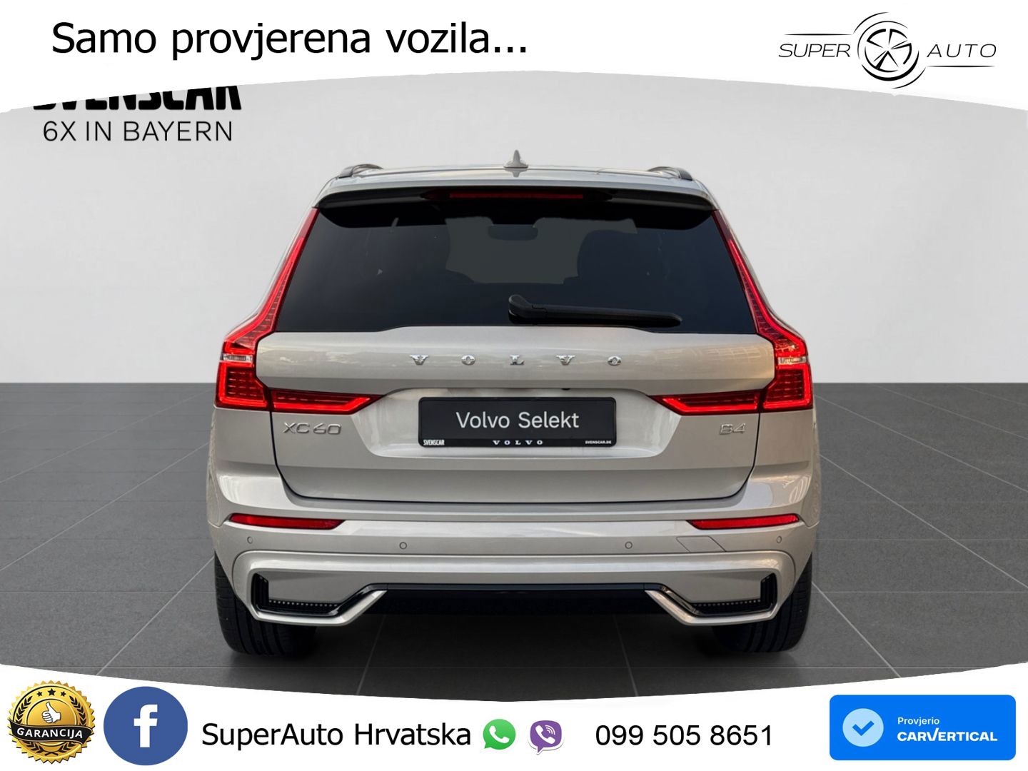 Volvo XC60 B4 Diesel FWD Geartronic LED+GR SJED+ACC
