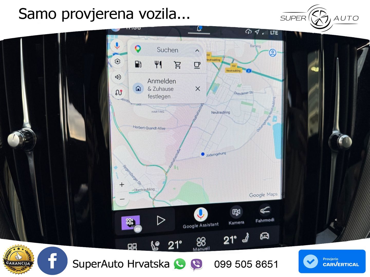 Volvo XC60 B4 Diesel FWD Geartronic LED+GR SJED+ACC