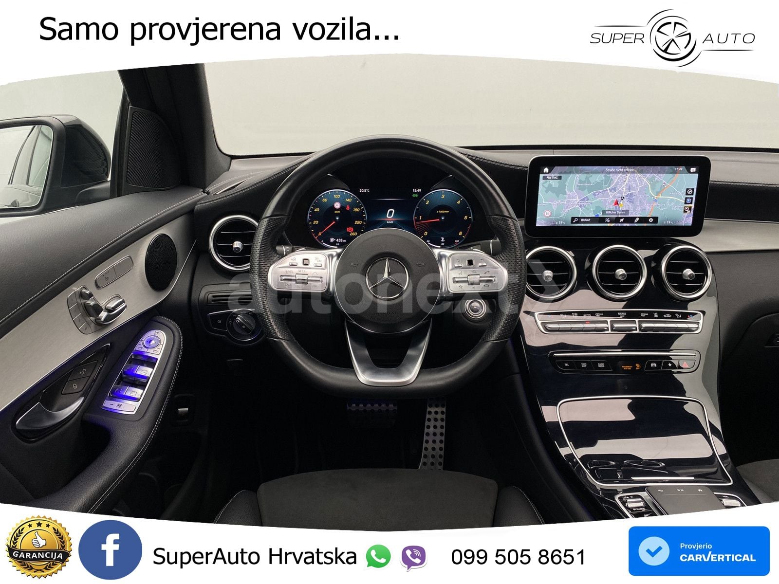 Mercedes GLC 220d (194 KS) 4MATIC G-TRONIC AMG LED+GR SJED+ACC