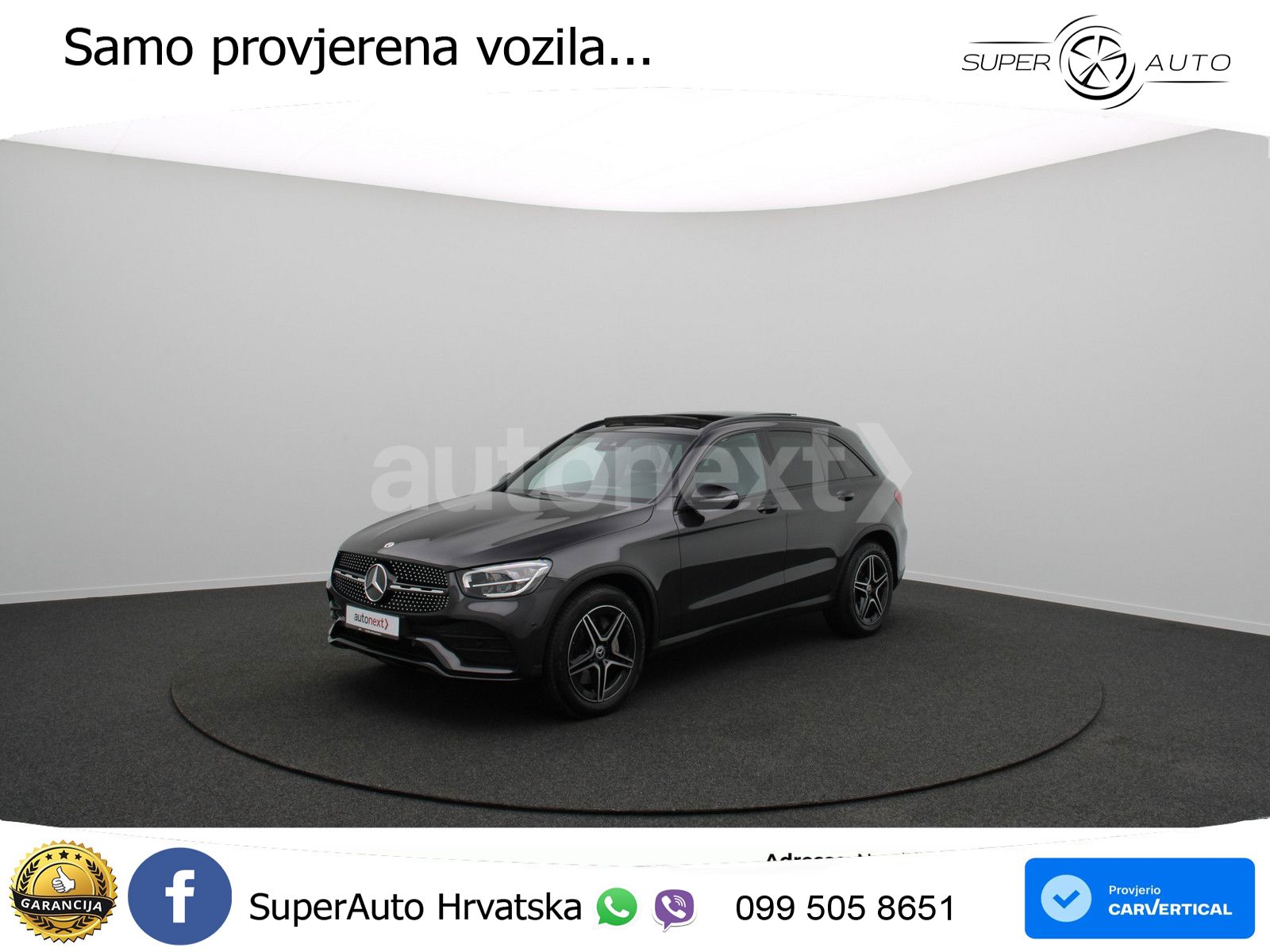 Mercedes GLC 220d (194 KS) 4MATIC G-TRONIC AMG LED+GR SJED+ACC