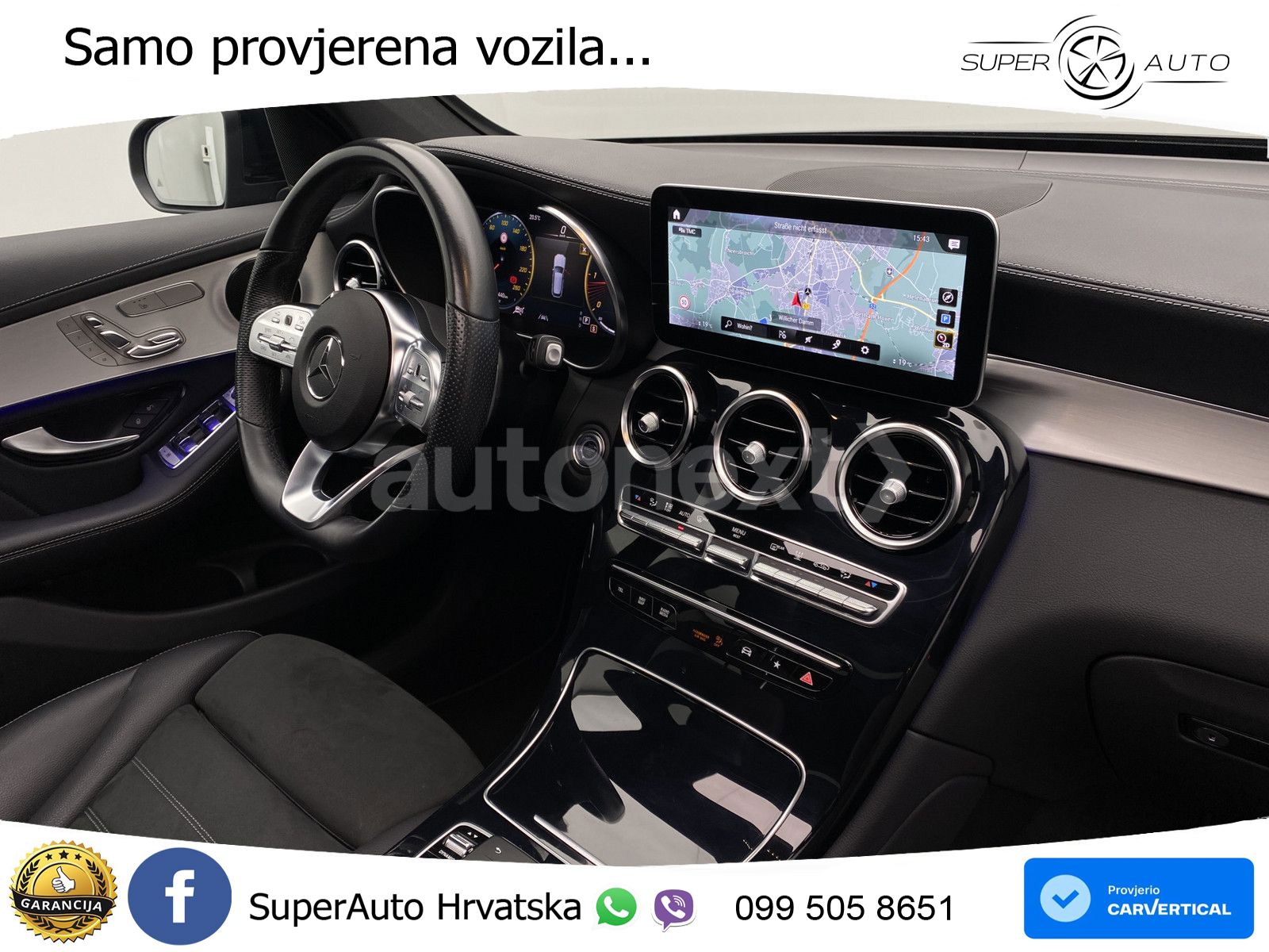 Mercedes GLC 220d (194 KS) 4MATIC G-TRONIC AMG LED+GR SJED+ACC