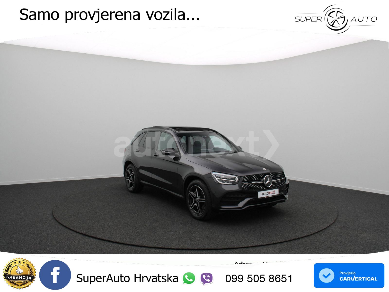 Mercedes GLC 220d (194 KS) 4MATIC G-TRONIC AMG LED+GR SJED+ACC