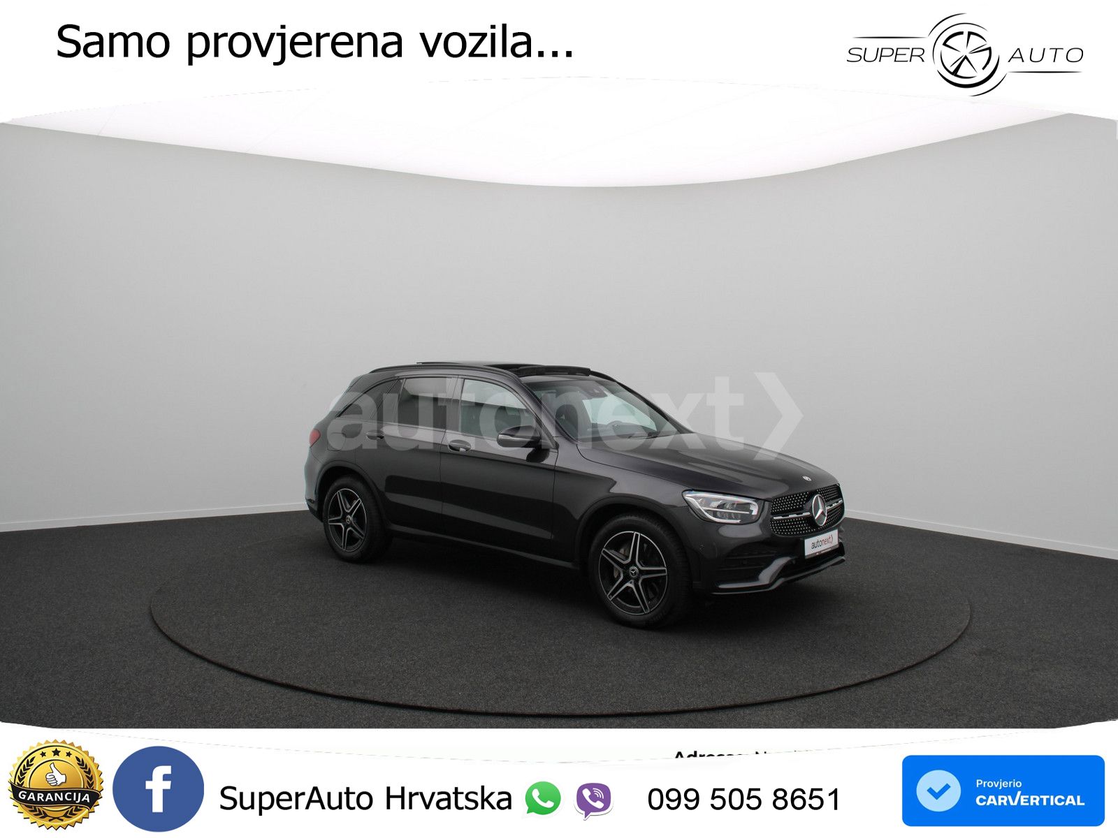 Mercedes GLC 220d (194 KS) 4MATIC G-TRONIC AMG LED+GR SJED+ACC