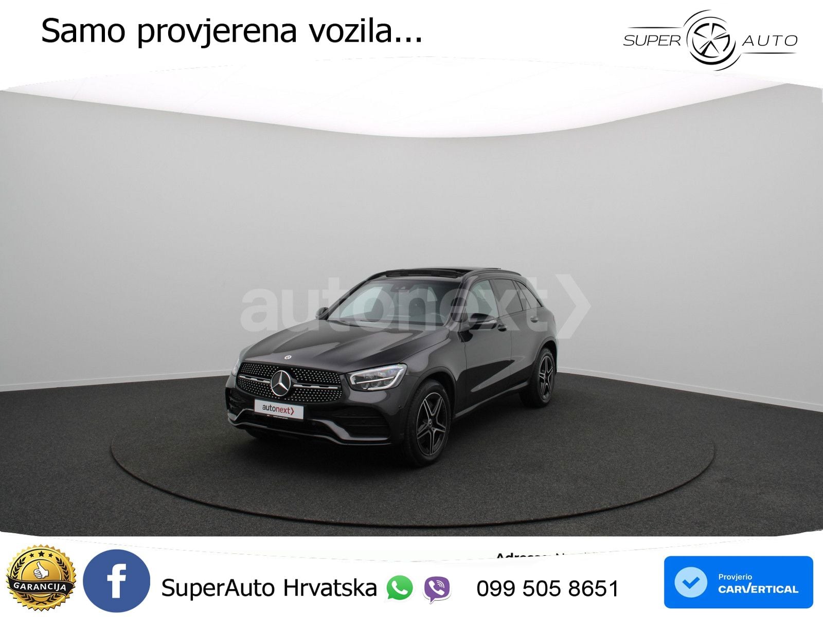 Mercedes GLC 220d (194 KS) 4MATIC G-TRONIC AMG LED+GR SJED+ACC