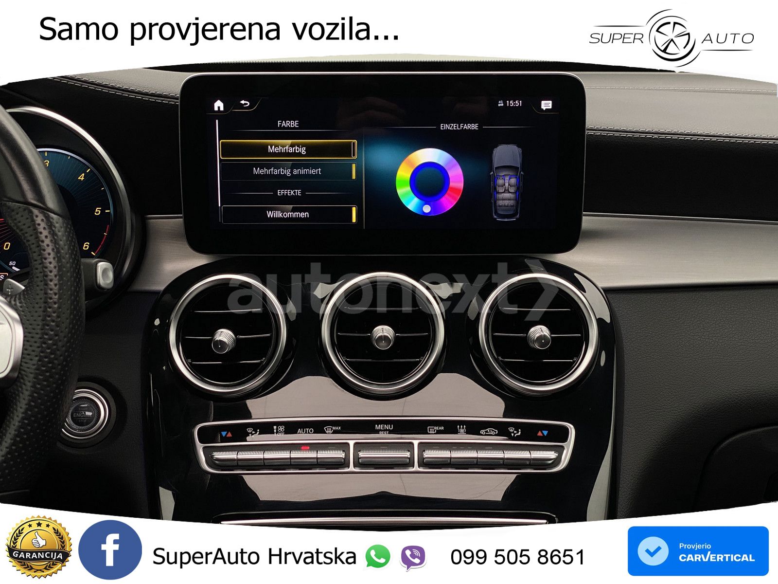 Mercedes GLC 220d (194 KS) 4MATIC G-TRONIC AMG LED+GR SJED+ACC