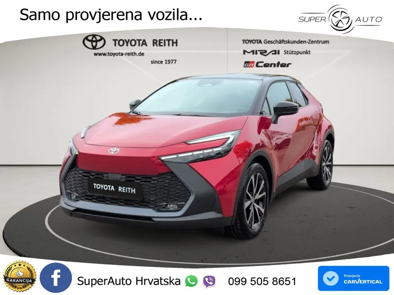 Toyota C-HR 1.8 (140 KS) Hybrid e-CVT Teamplayer LED+GR SJED+ACC