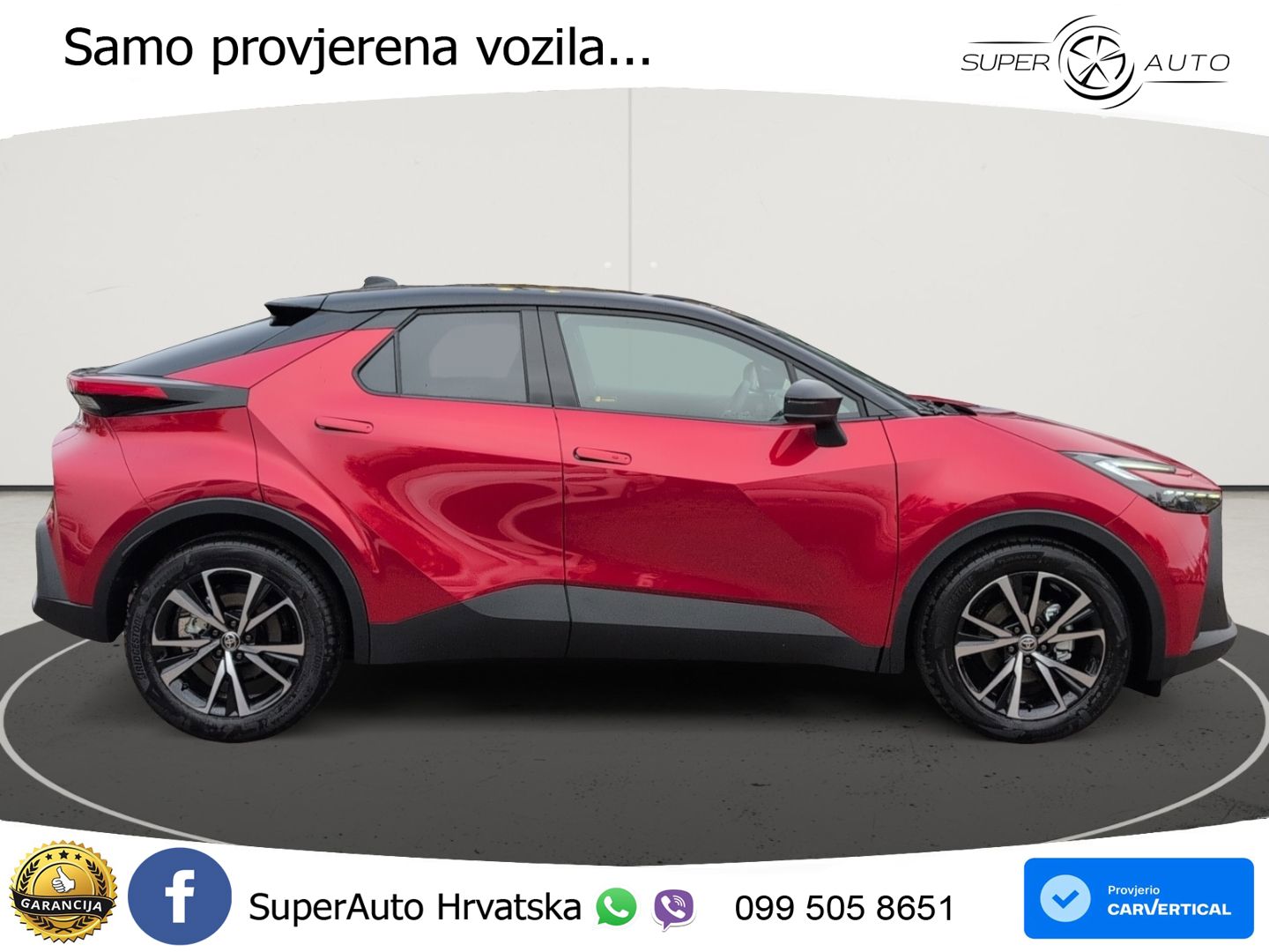 Toyota C-HR 1.8 (140 KS) Hybrid e-CVT Teamplayer LED+GR SJED+ACC