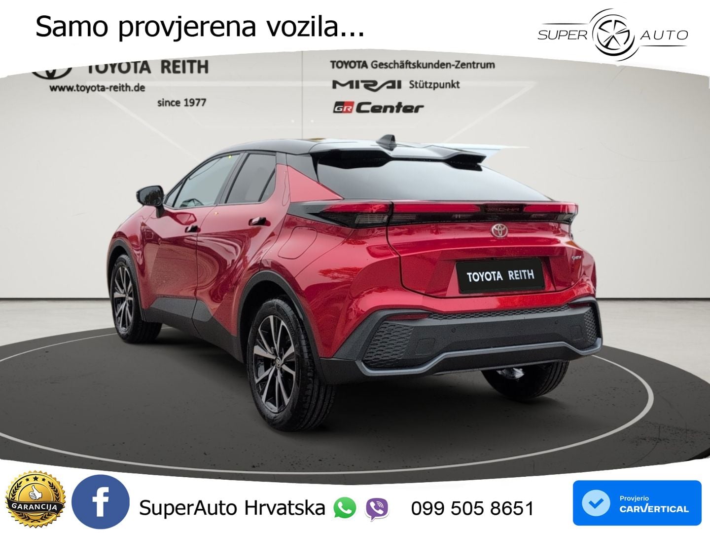 Toyota C-HR 1.8 (140 KS) Hybrid e-CVT Teamplayer LED+GR SJED+ACC