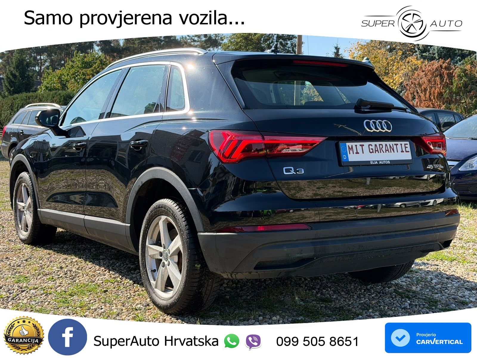 Audi Q3 45 TFSIe (245 KS) S tronic LED+GR SJED+ACC
