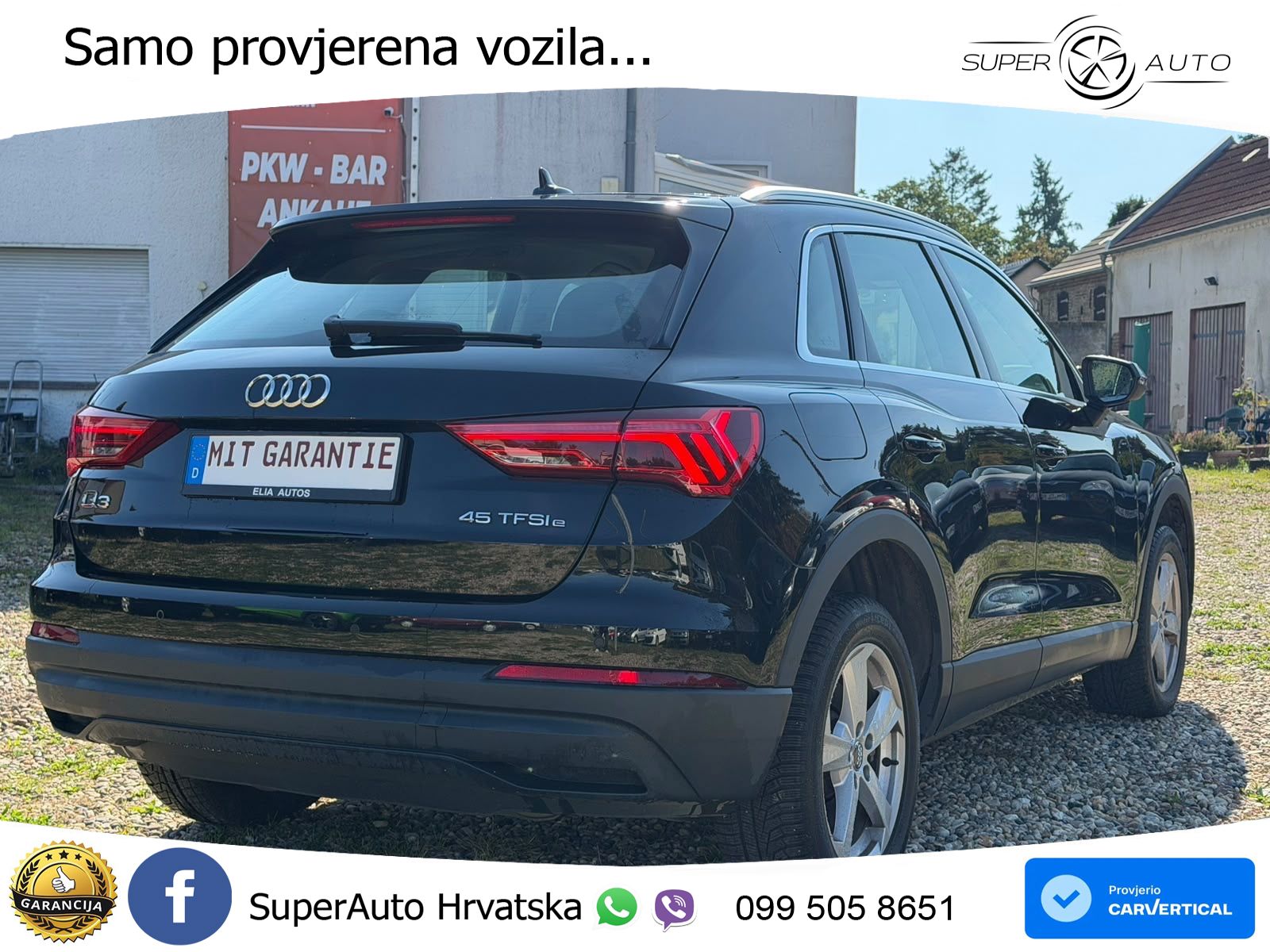 Audi Q3 45 TFSIe (245 KS) S tronic LED+GR SJED+ACC