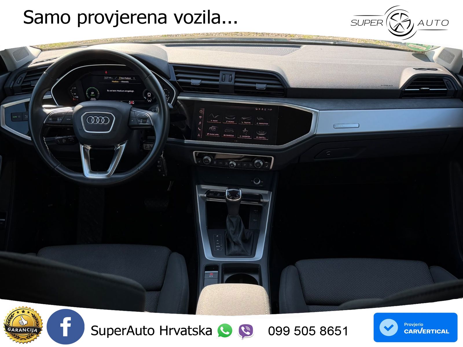 Audi Q3 45 TFSIe (245 KS) S tronic LED+GR SJED+ACC