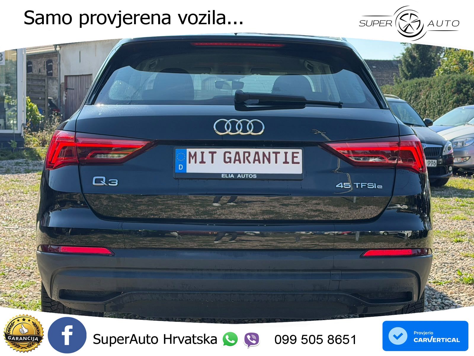 Audi Q3 45 TFSIe (245 KS) S tronic LED+GR SJED+ACC