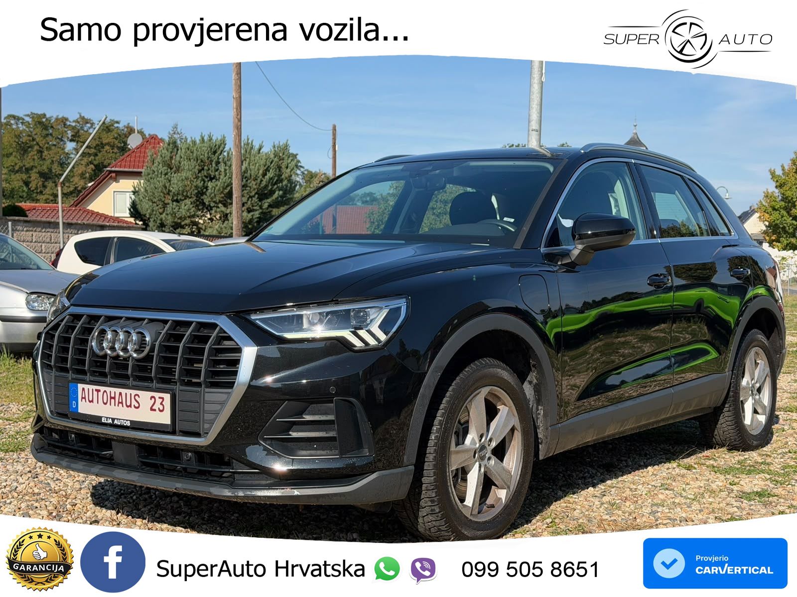 Audi Q3 45 TFSIe (245 KS) S tronic LED+GR SJED+ACC
