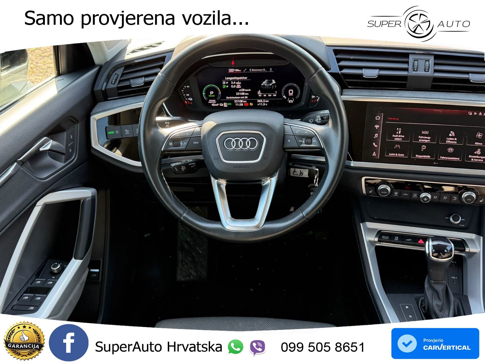 Audi Q3 45 TFSIe (245 KS) S tronic LED+GR SJED+ACC
