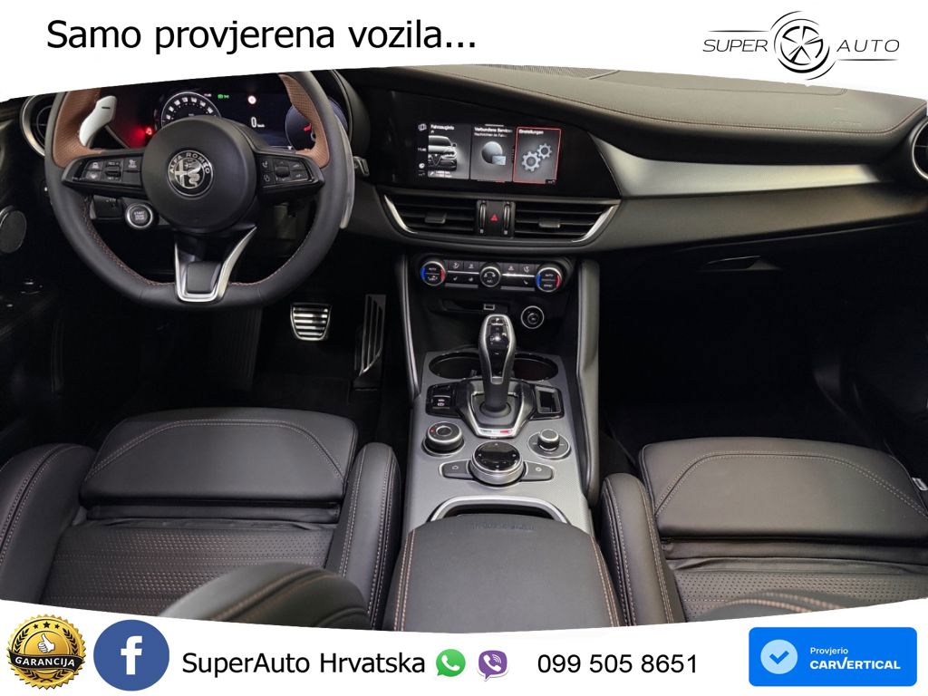 Alfa Romeo Giulia 2.0 Turbo (280 KS) Q4 Automatic LED+GR SJED+ACC
