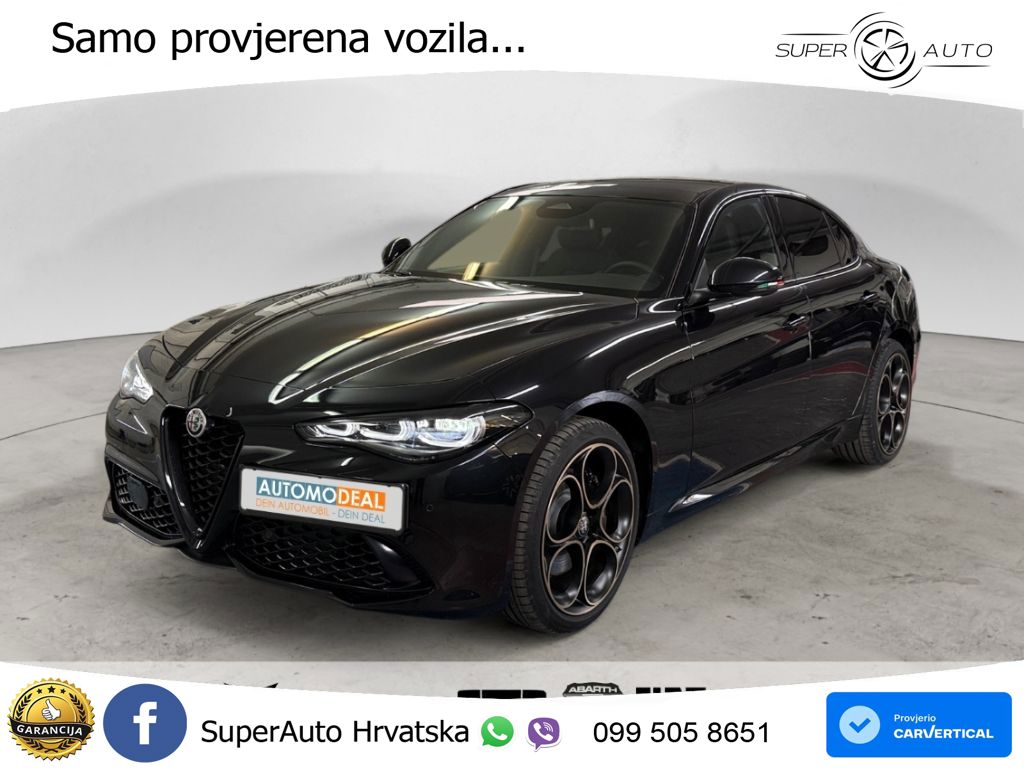 Alfa Romeo Giulia 2.0 Turbo (280 KS) Q4 Automatic LED+GR SJED+ACC