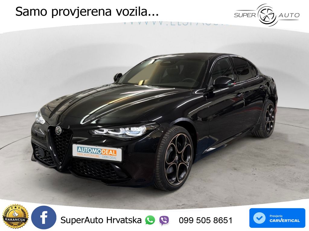 Alfa Romeo Giulia 2.0 Turbo (280 KS) Q4 Automatic LED+GR SJED+ACC