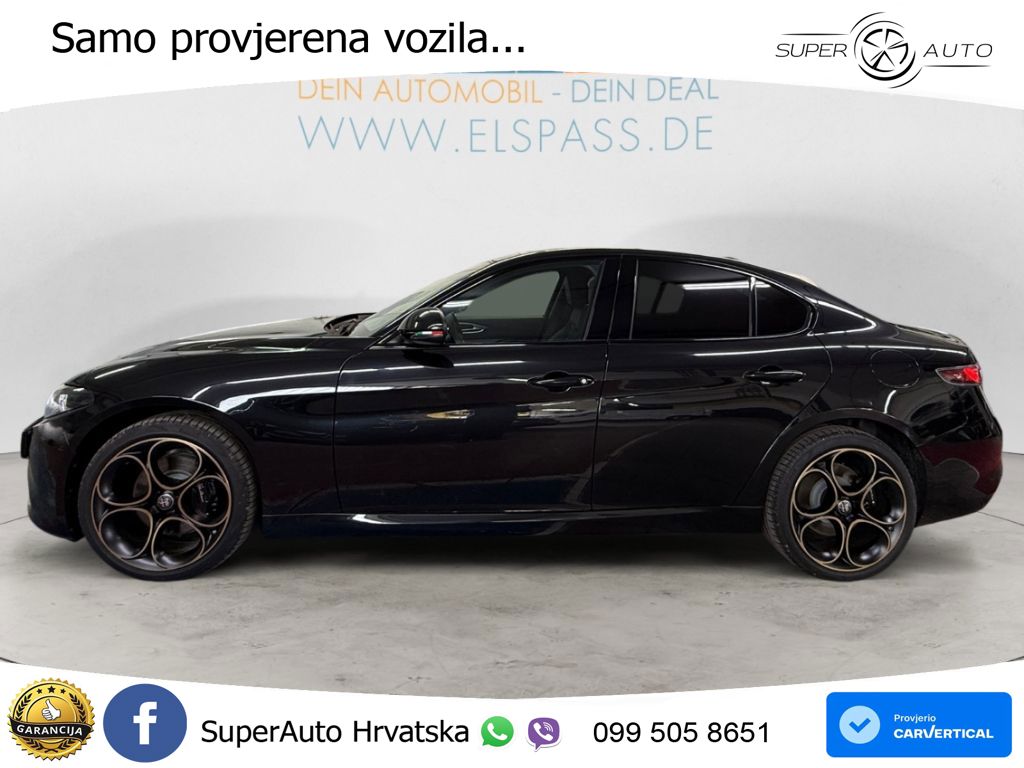 Alfa Romeo Giulia 2.0 Turbo (280 KS) Q4 Automatic LED+GR SJED+ACC