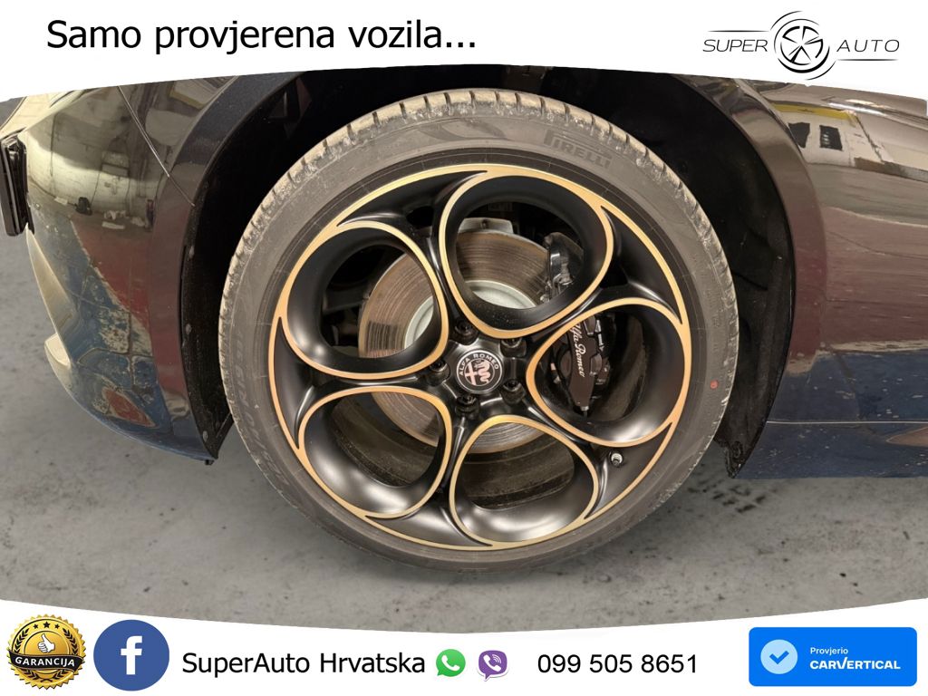 Alfa Romeo Giulia 2.0 Turbo (280 KS) Q4 Automatic LED+GR SJED+ACC