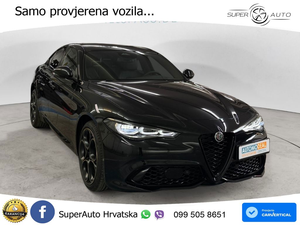 Alfa Romeo Giulia 2.0 Turbo (280 KS) Q4 Automatic LED+GR SJED+ACC