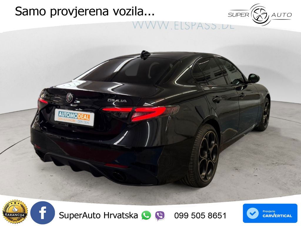 Alfa Romeo Giulia 2.0 Turbo (280 KS) Q4 Automatic LED+GR SJED+ACC