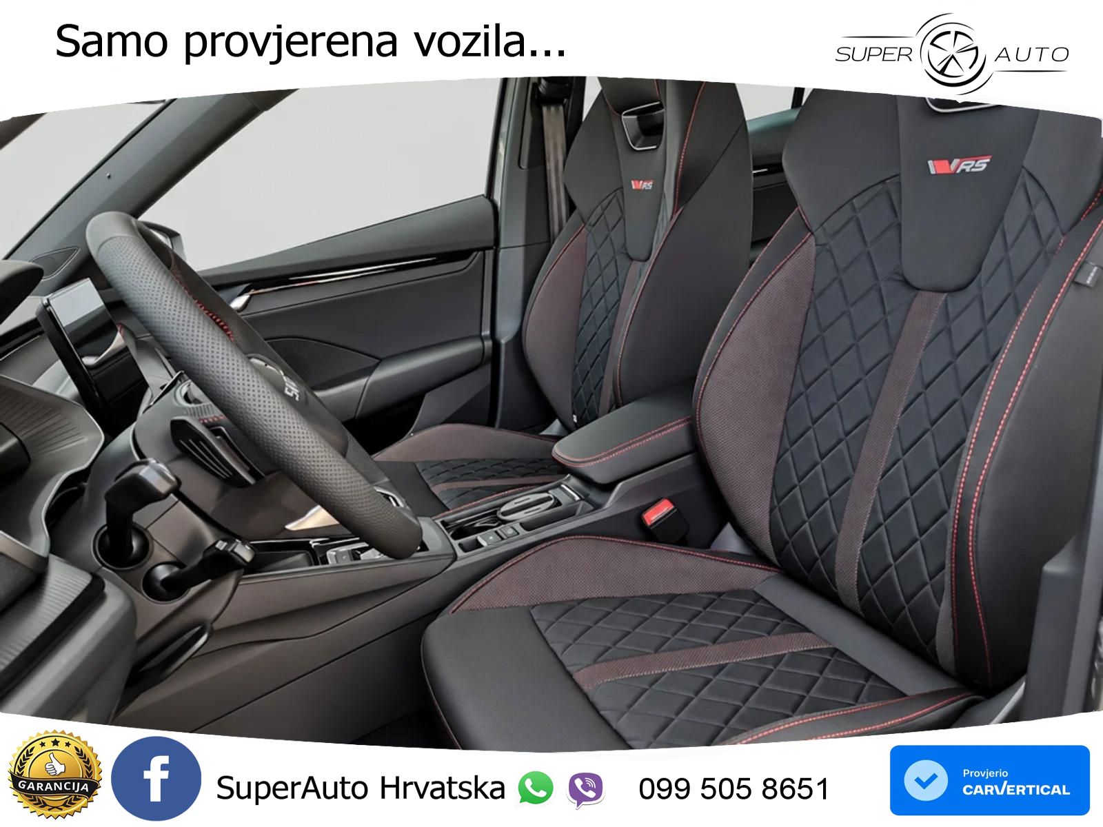 Škoda Octavia Combi RS 2.0 TSI (265 KS) DSG MATRIX+GR SJED+KAM
