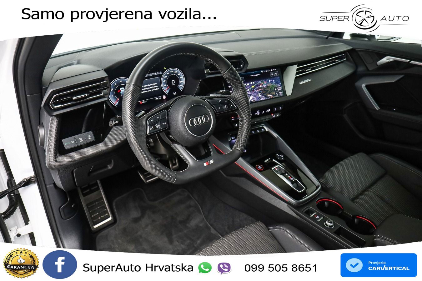 Audi S3 2.0 TFSI (333 KS) quattro S tronic LED+GR SJED+ACC