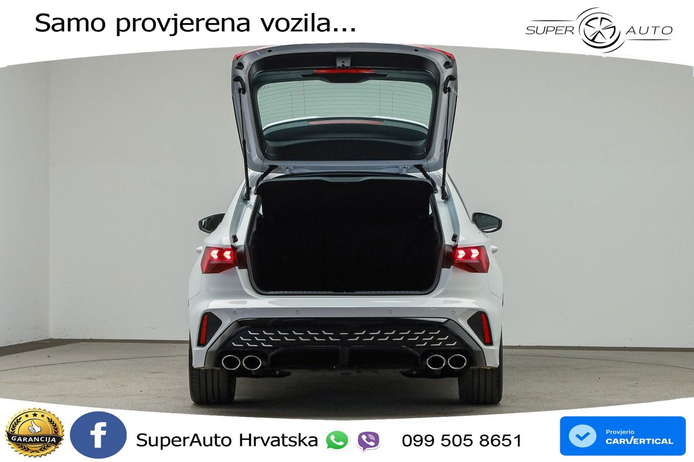 Audi S3 2.0 TFSI (333 KS) quattro S tronic LED+GR SJED+ACC