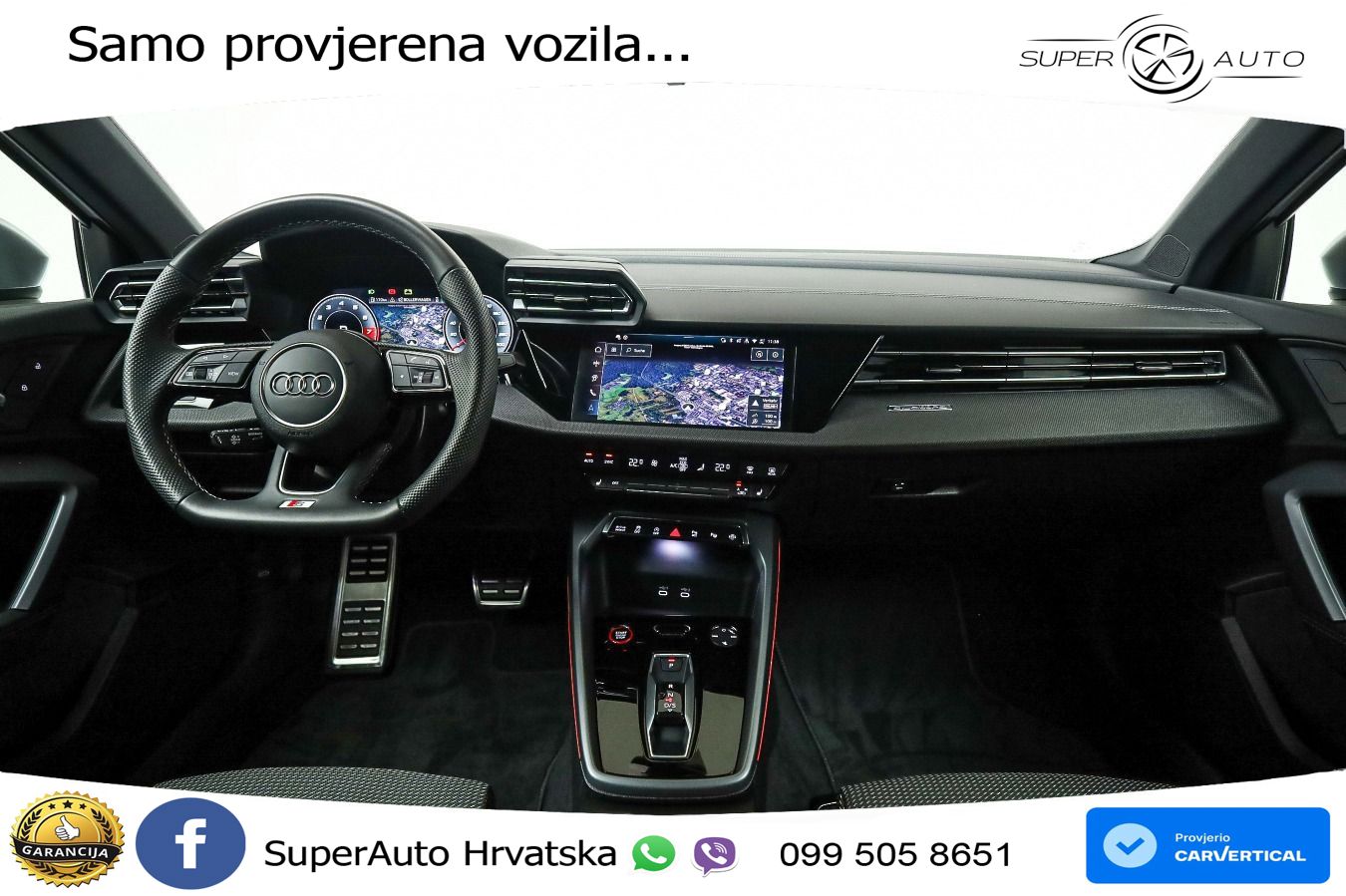 Audi S3 2.0 TFSI (333 KS) quattro S tronic LED+GR SJED+ACC