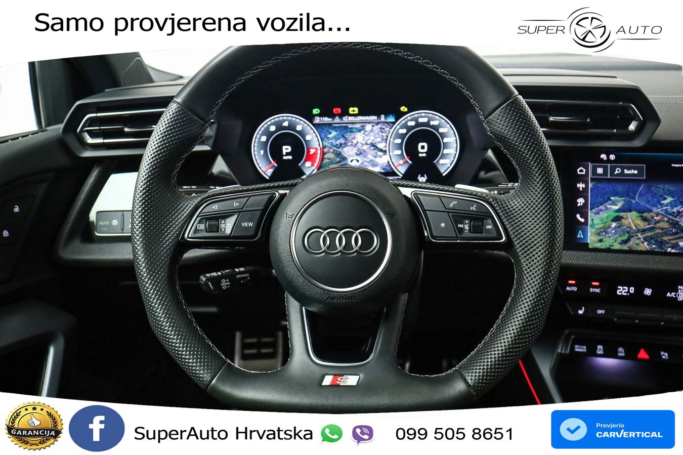 Audi S3 2.0 TFSI (333 KS) quattro S tronic LED+GR SJED+ACC