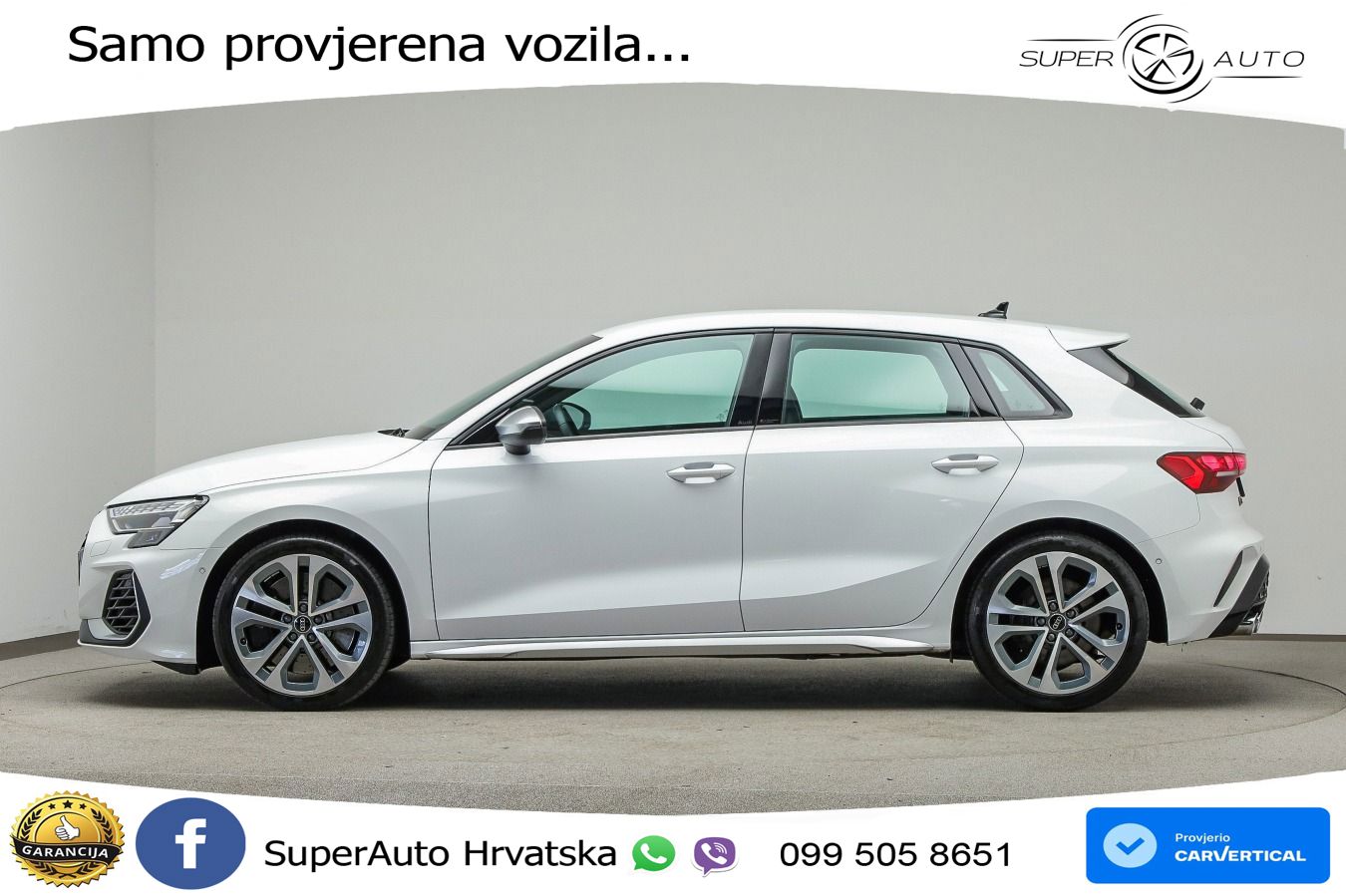 Audi S3 2.0 TFSI (333 KS) quattro S tronic LED+GR SJED+ACC