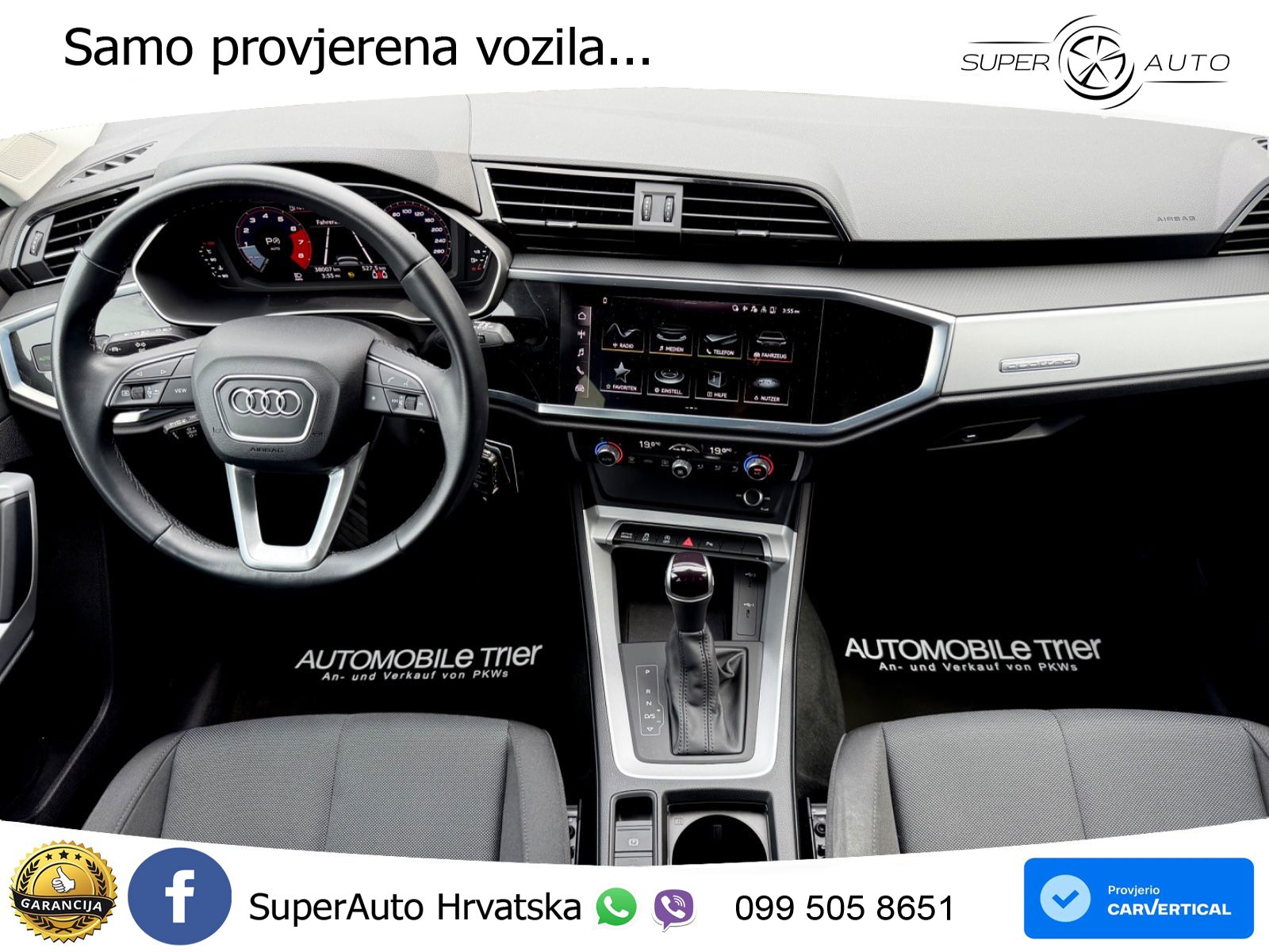 Audi Q3 II Sportback 40 TFSI (190 KS) quattro S tronic LED+ACC
