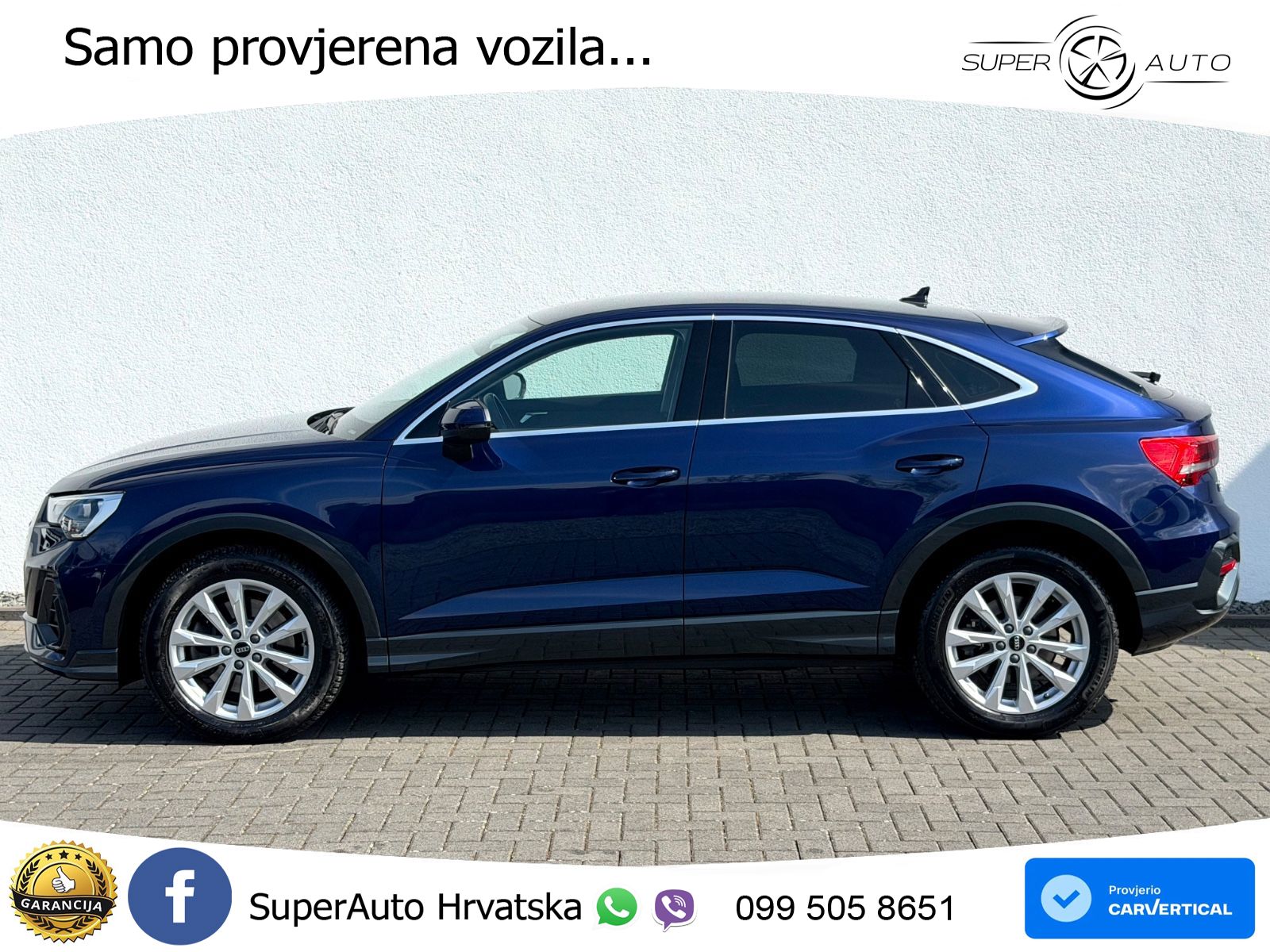 Audi Q3 II Sportback 40 TFSI (190 KS) quattro S tronic LED+ACC