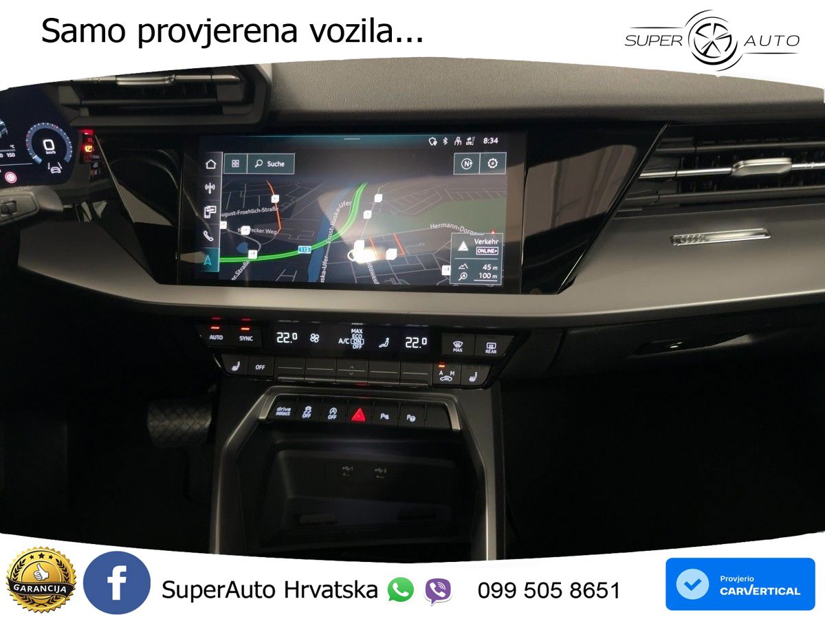 Audi A3 35 TFSI (150 KS) S tronic LED+GR SJED+ACC
