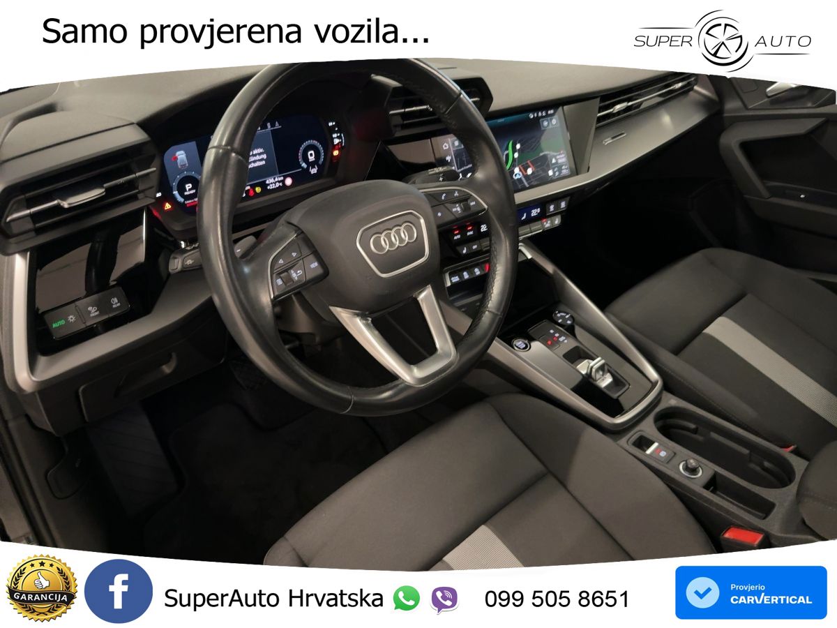Audi A3 35 TFSI (150 KS) S tronic LED+GR SJED+ACC