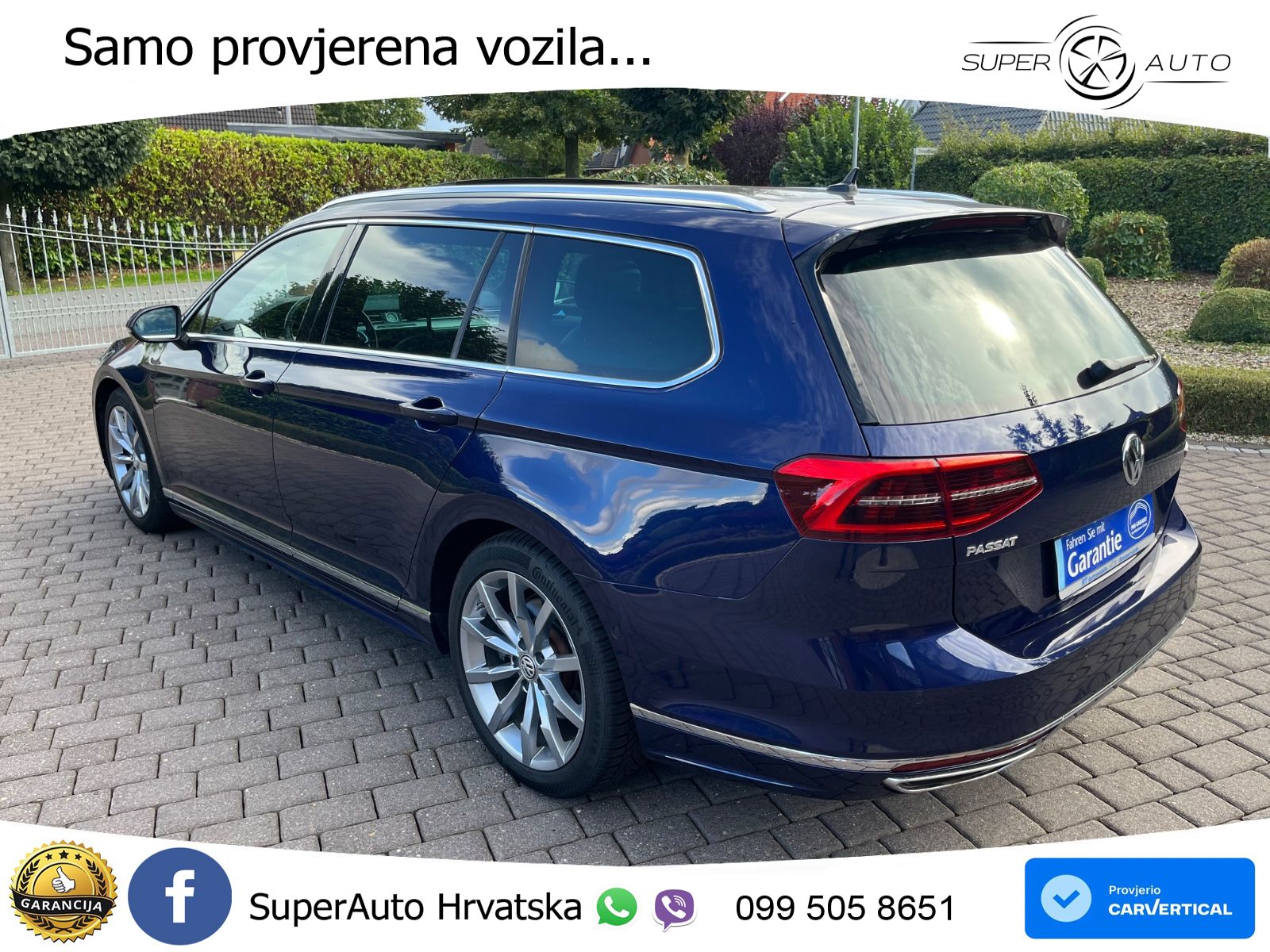 Volkswagen Passat Variant 2.0 TSI (272 KS) 4MOTION DSG R-Line LED+GR SJED+ACC