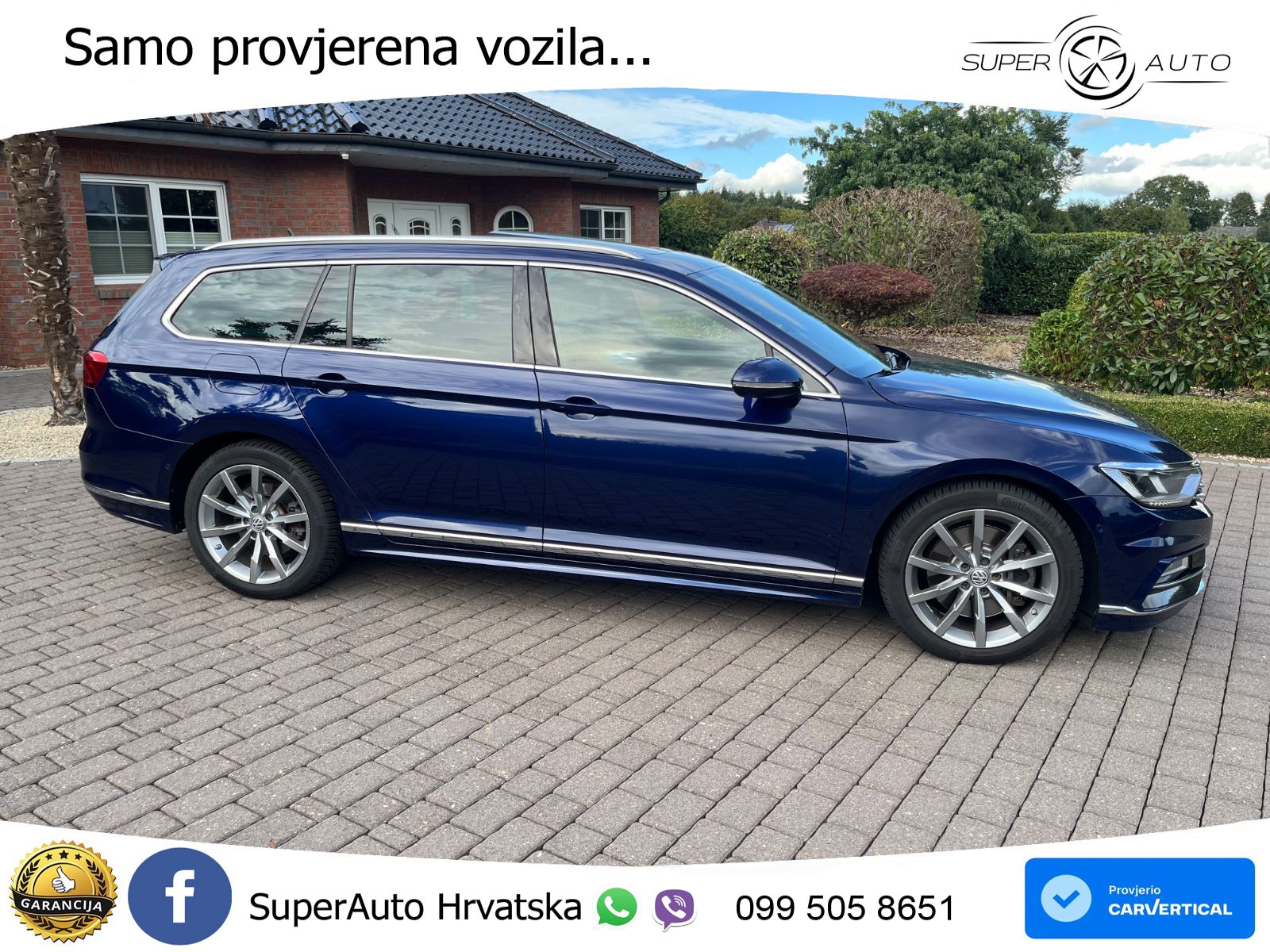 Volkswagen Passat Variant 2.0 TSI (272 KS) 4MOTION DSG R-Line LED+GR SJED+ACC
