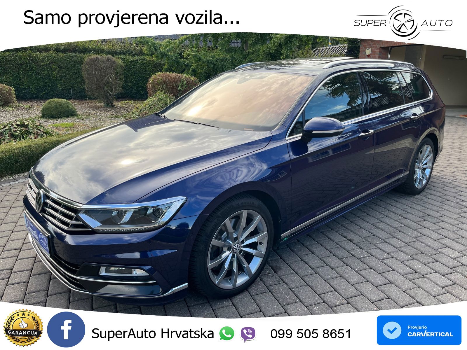 Volkswagen Passat Variant 2.0 TSI (272 KS) 4MOTION DSG R-Line LED+GR SJED+ACC
