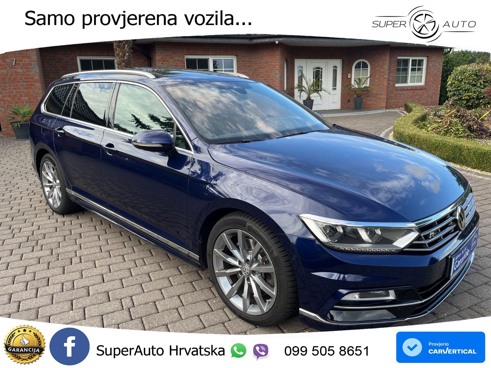 Volkswagen Passat Variant 2.0 TSI (272 KS) 4MOTION DSG R-Line LED+GR SJED+ACC