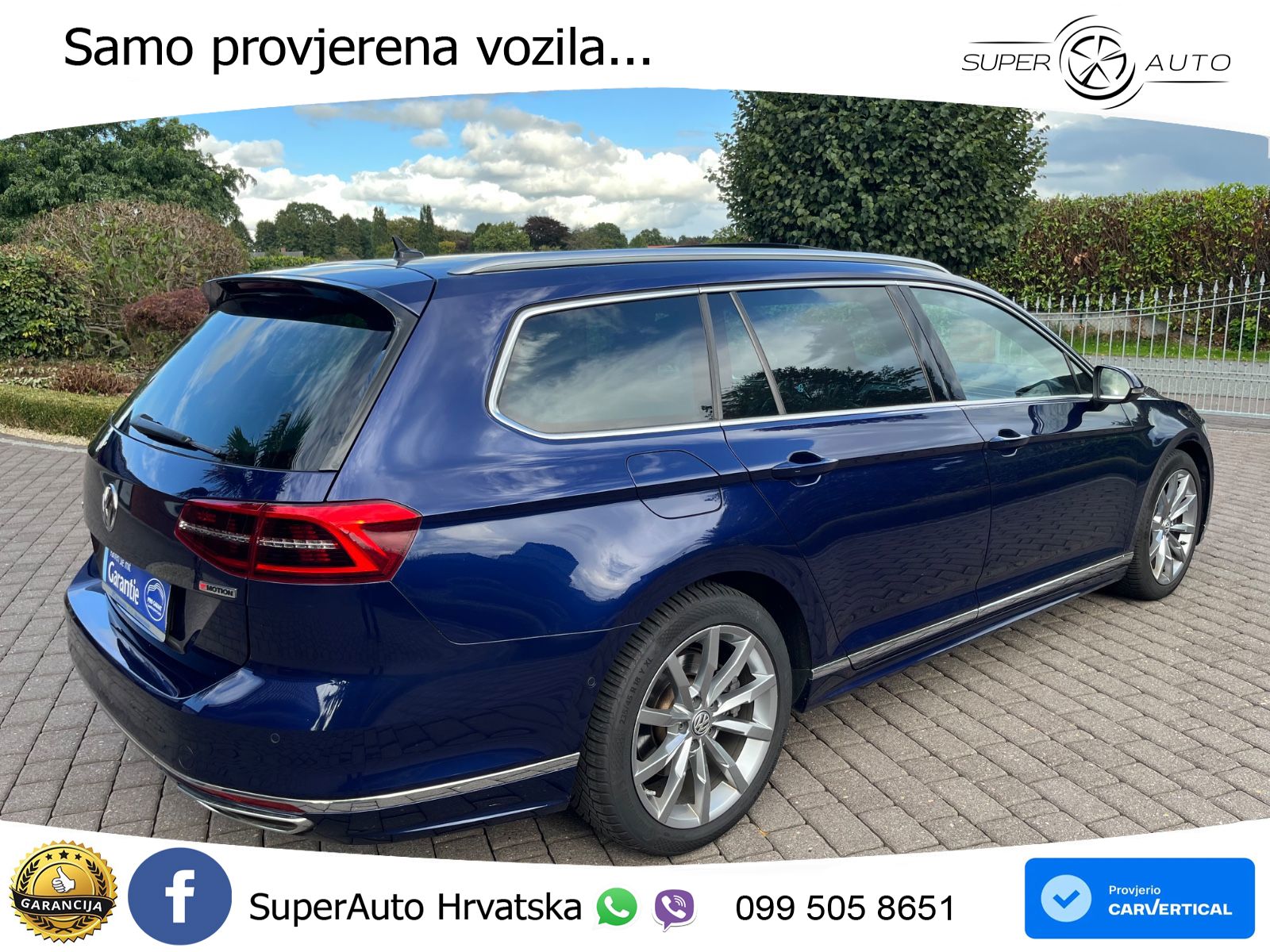 Volkswagen Passat Variant 2.0 TSI (272 KS) 4MOTION DSG R-Line LED+GR SJED+ACC
